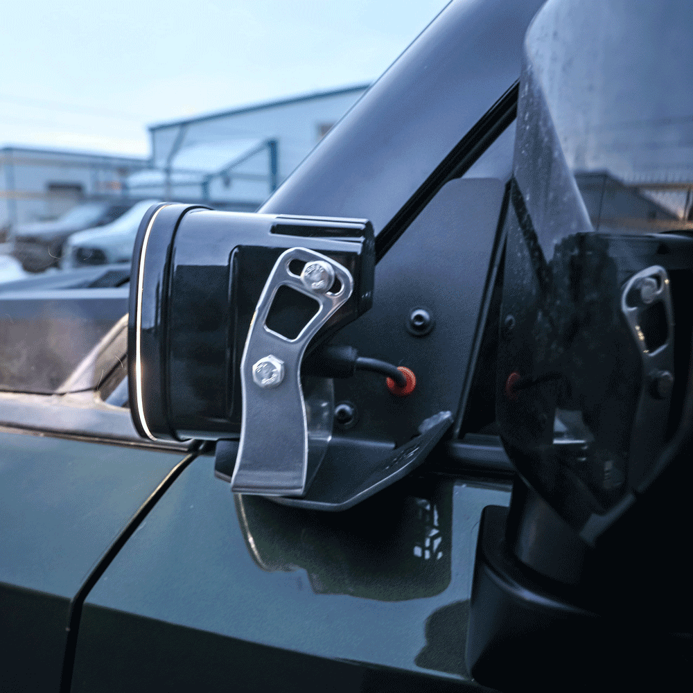 Prinsu - Ditch Light Brackets - Toyota Land Cruiser 250 Series - (2024-2025)