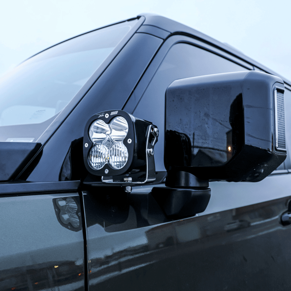 Prinsu - Ditch Light Brackets - Toyota Land Cruiser 250 Series - (2024-2025)