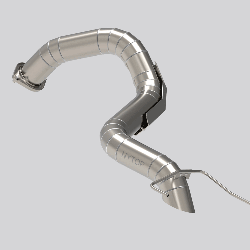 Nytop - Titanium Axle Dump Exhaust - Toyota Land Cruiser 250 (2024-2025)