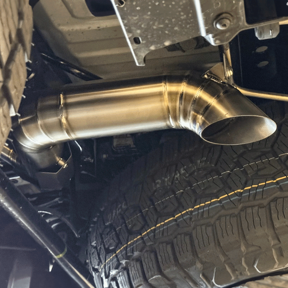 Nytop - Titanium Axle Dump Exhaust - Toyota Land Cruiser 250 (2024-2025)