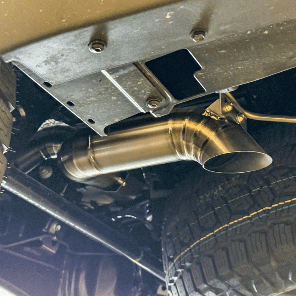 Nytop - Titanium Axle Dump Exhaust - Toyota Land Cruiser 250 (2024-2025)