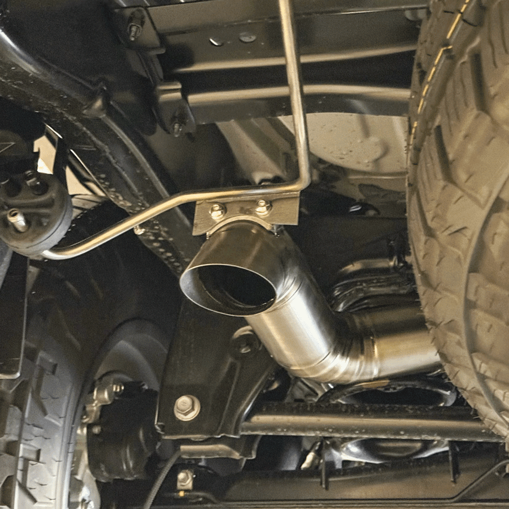 Nytop - Titanium Axle Dump Exhaust - Toyota Land Cruiser 250 (2024-2025)