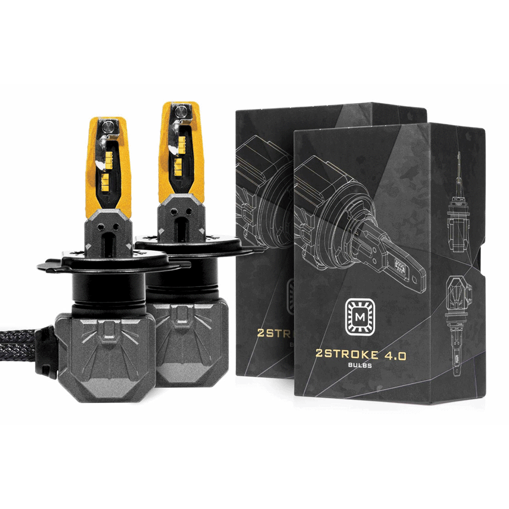 Morimoto - 2 Stroke 4.0 LED Bulbs - H4/9003