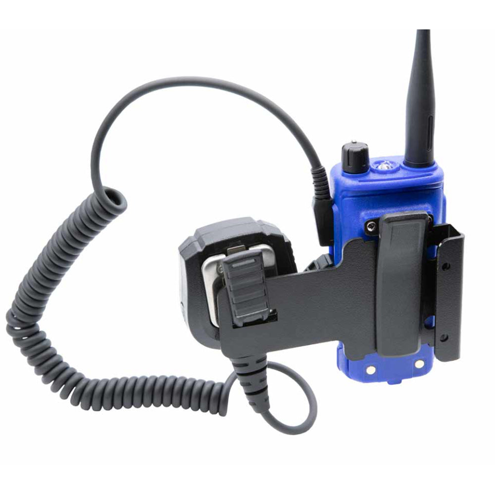 Rugged Radios - Radio and Speaker Mic Mount for Handheld Radios