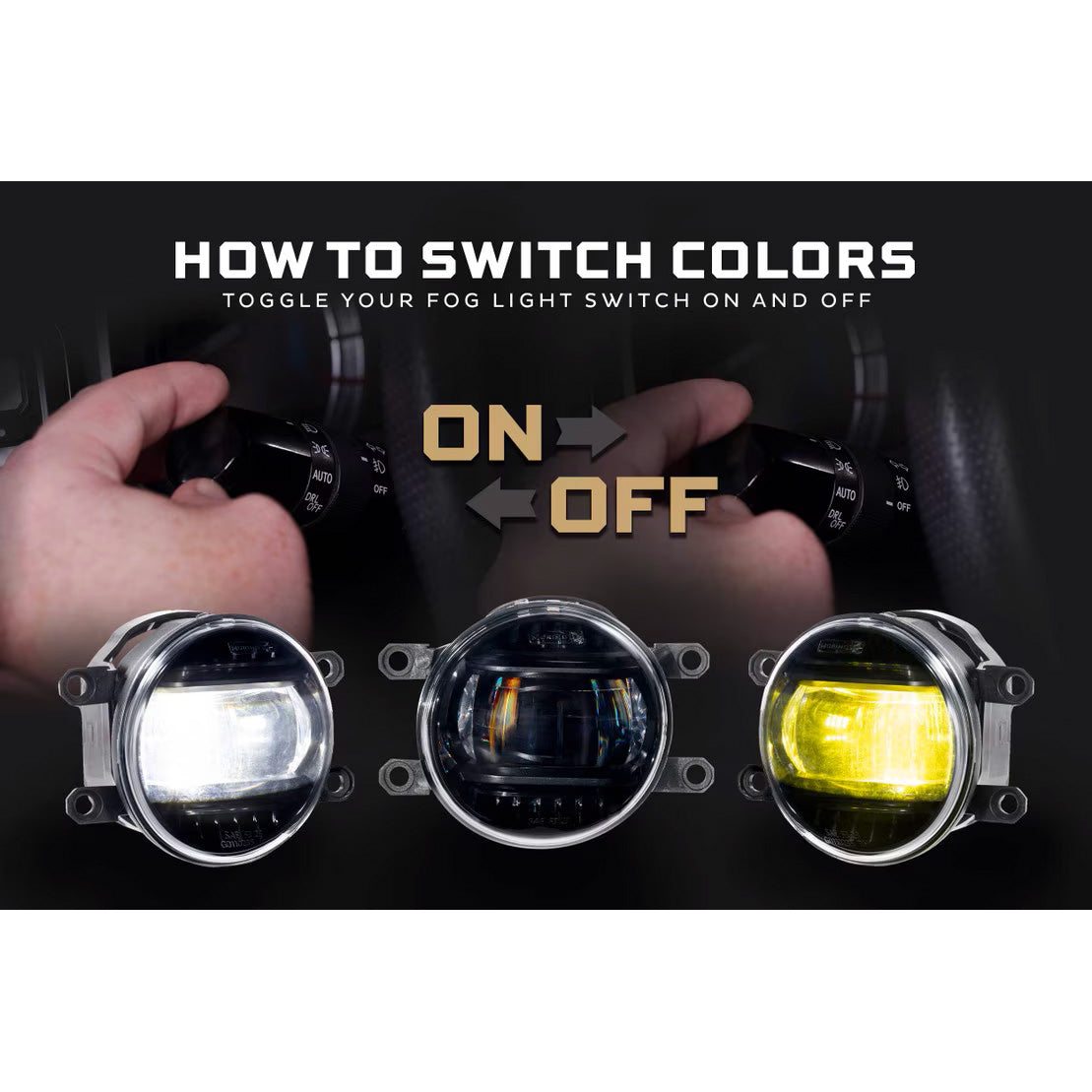 Morimoto - XB Evo+ LED Fog Lights - Toyota 4Runner (2010-2024)