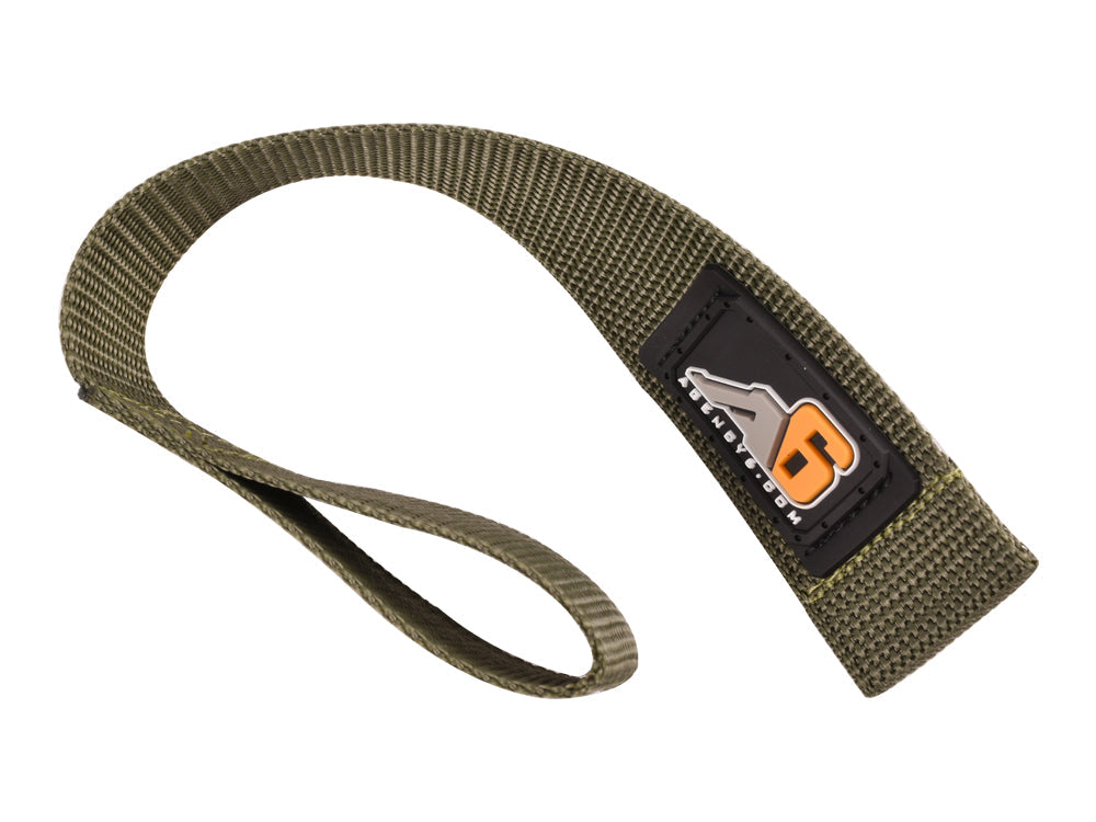 Agency 6 - WINCH HOOK Pull Strap - 1.5 inch wide