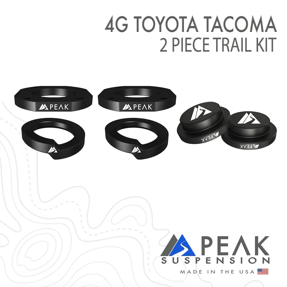 Peak Suspension - 2-Piece Trail Kit - Toyota Tacoma (2024+)