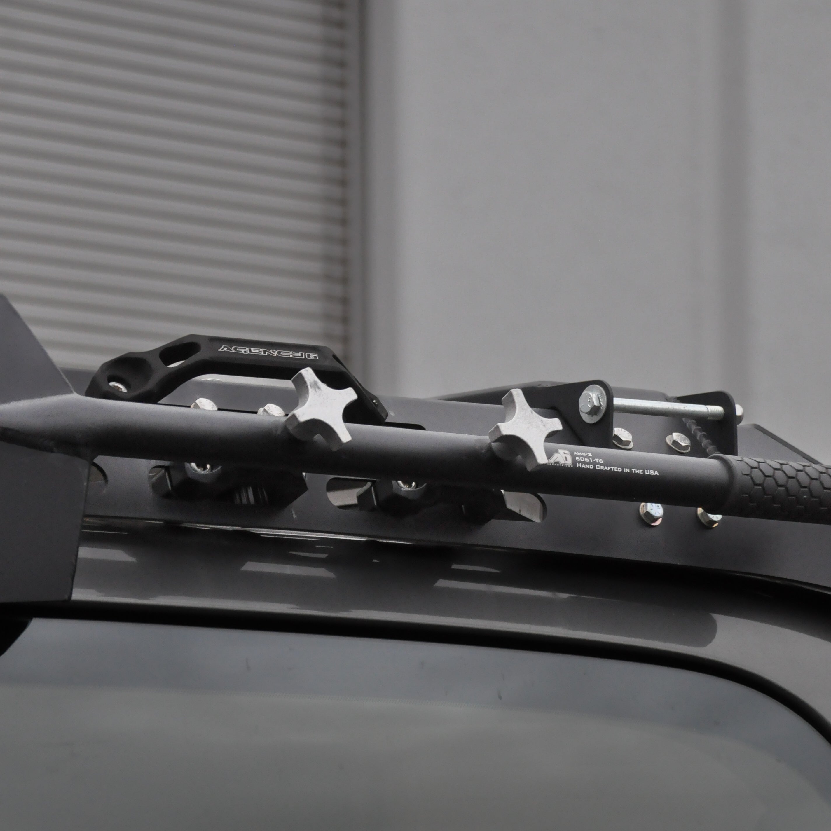 Agency 6 - Long Shovel - Powder Coat Black