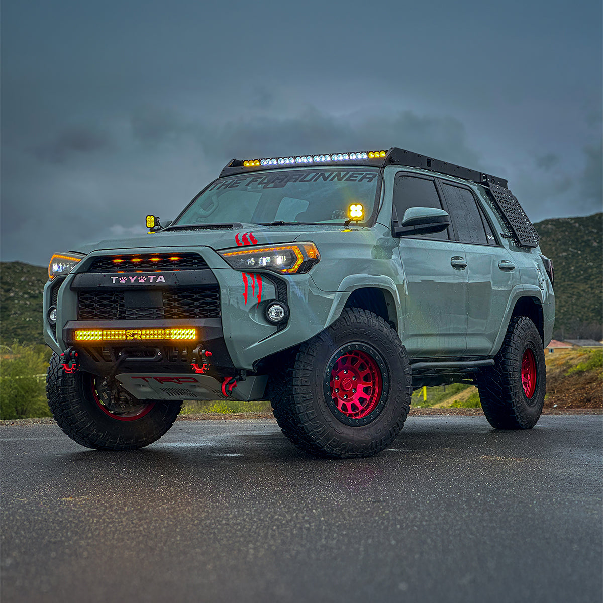 Cali Raised LED - Premium Roof Rack - Toyota 4Runner (2010-2024)