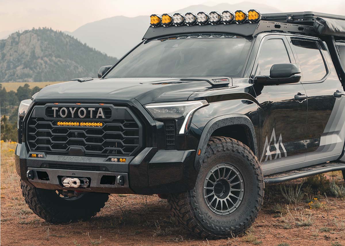 Backwoods Adventure Mods - Scout Front Bumper - Toyota Tundra (2022+)