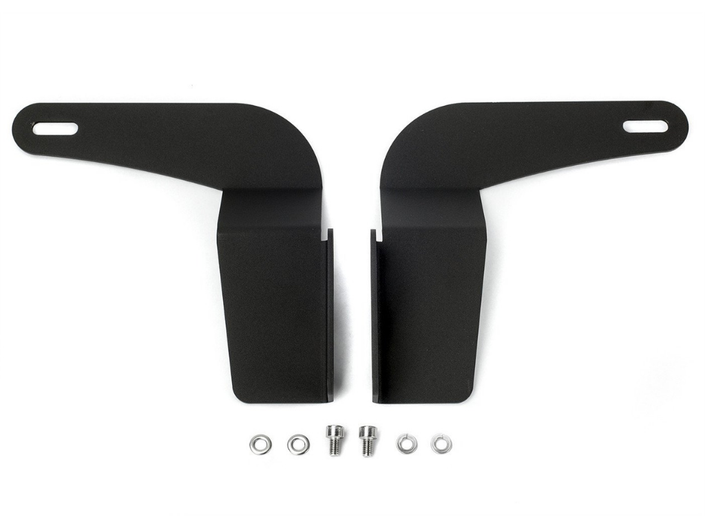 Cali Raised LED - 32" Lower Bumper Flush LED Light Bar Brackets Kit - Toyota Tacoma (2005-2015)