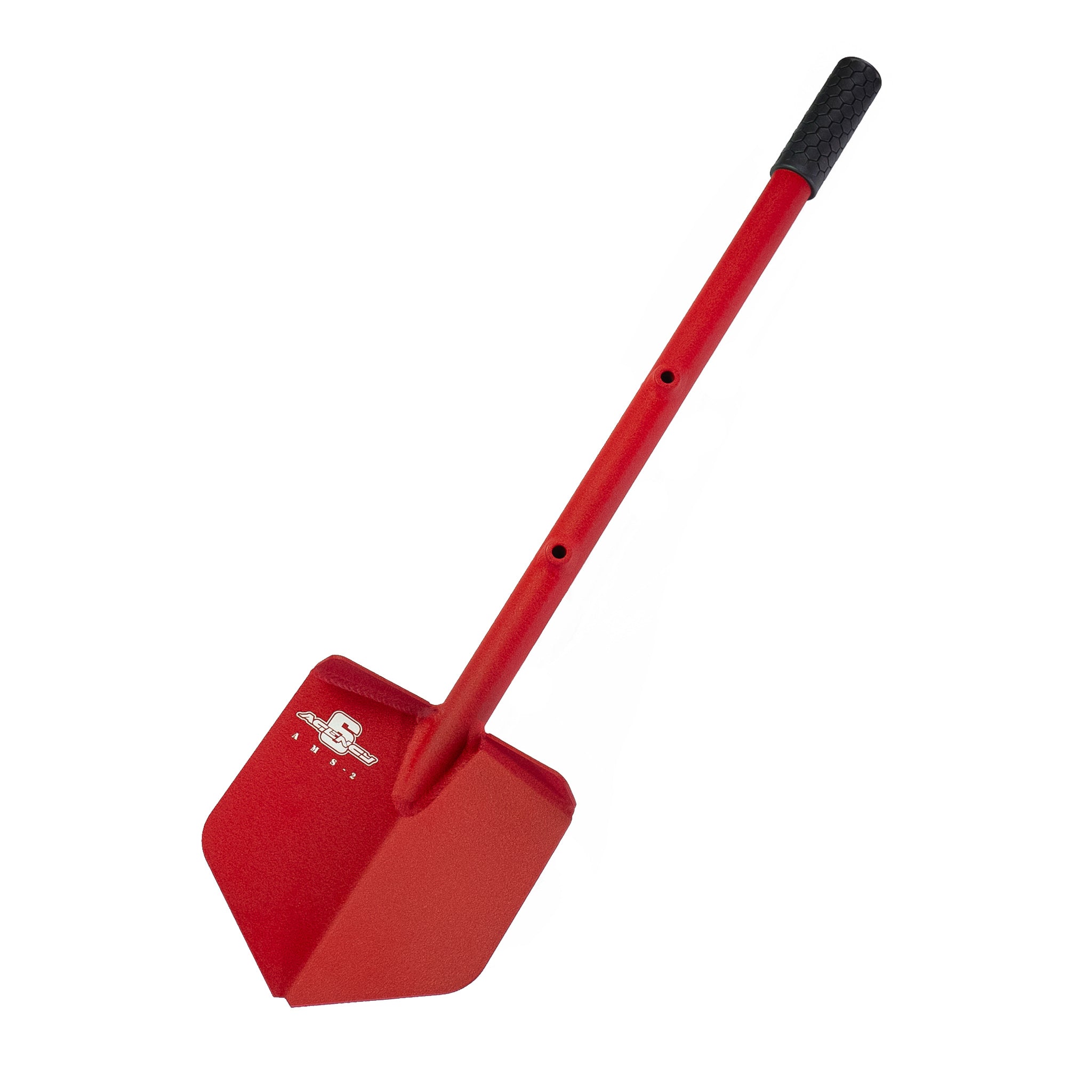 Agency 6 - Long Shovel - Powder Coat Red