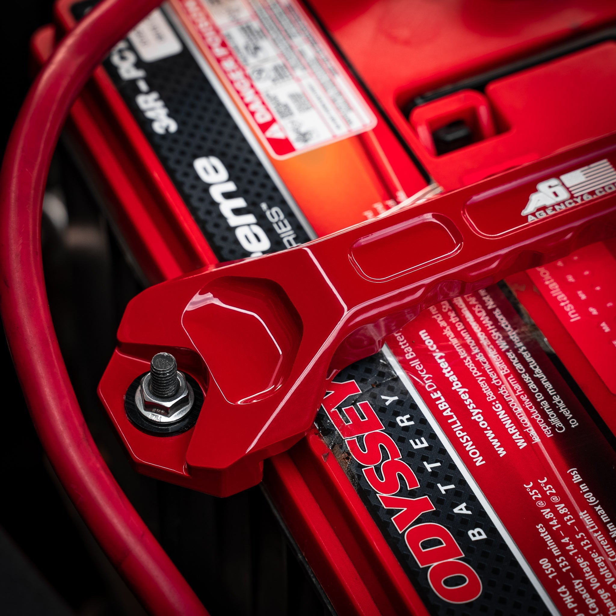 Agency 6 - Toyota / Lexus Billet Battery Hold Down Bar