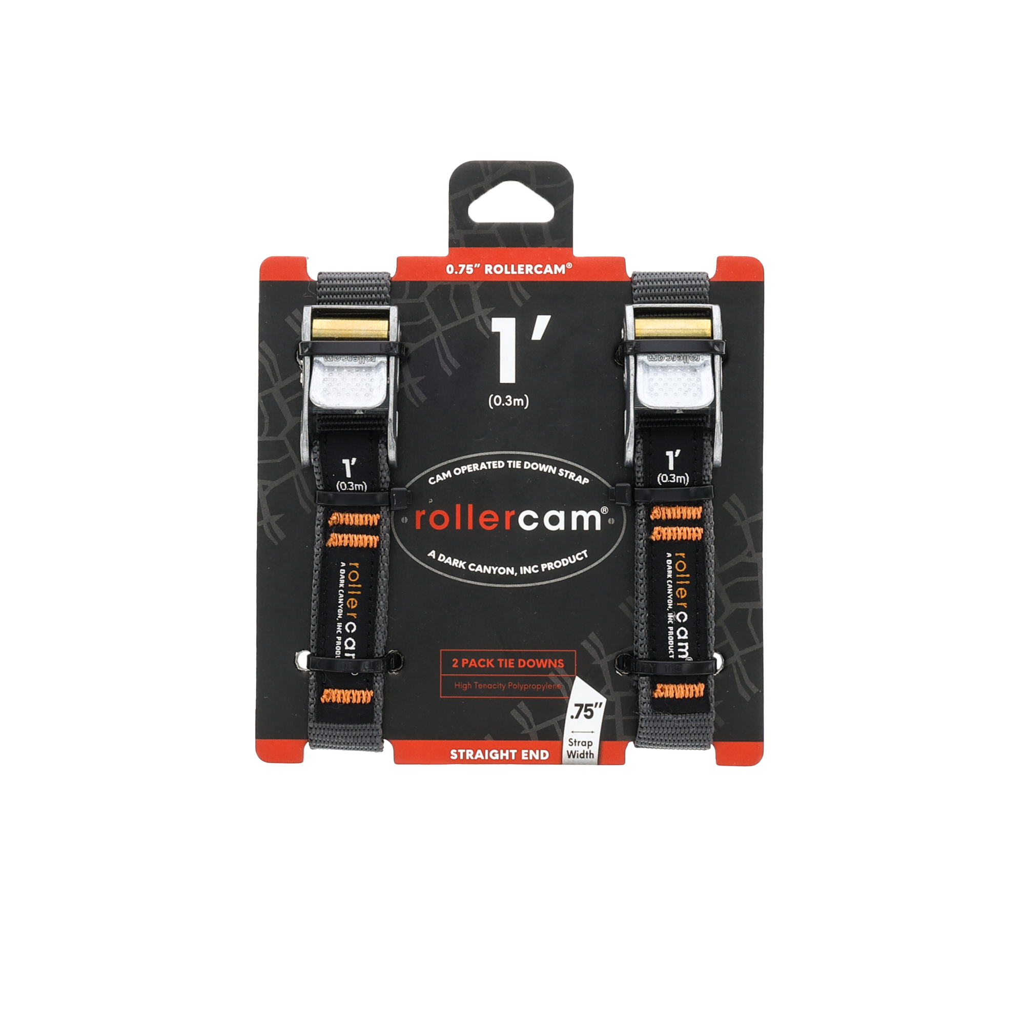 Rollercam - 0.75" Straight End