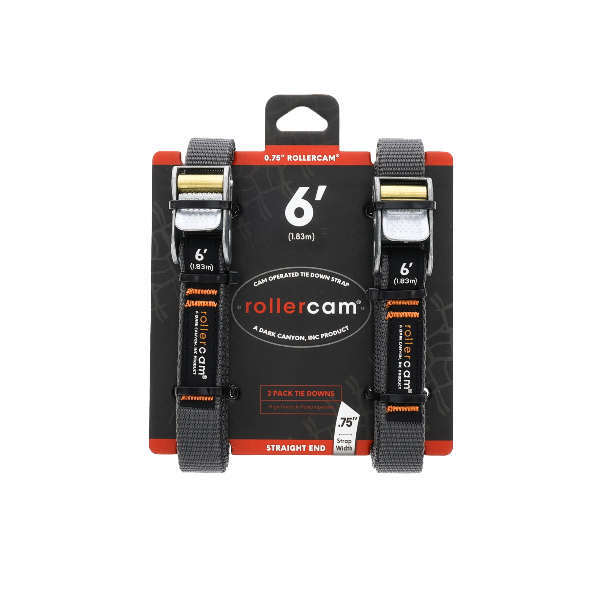 Rollercam - 0.75" Straight End