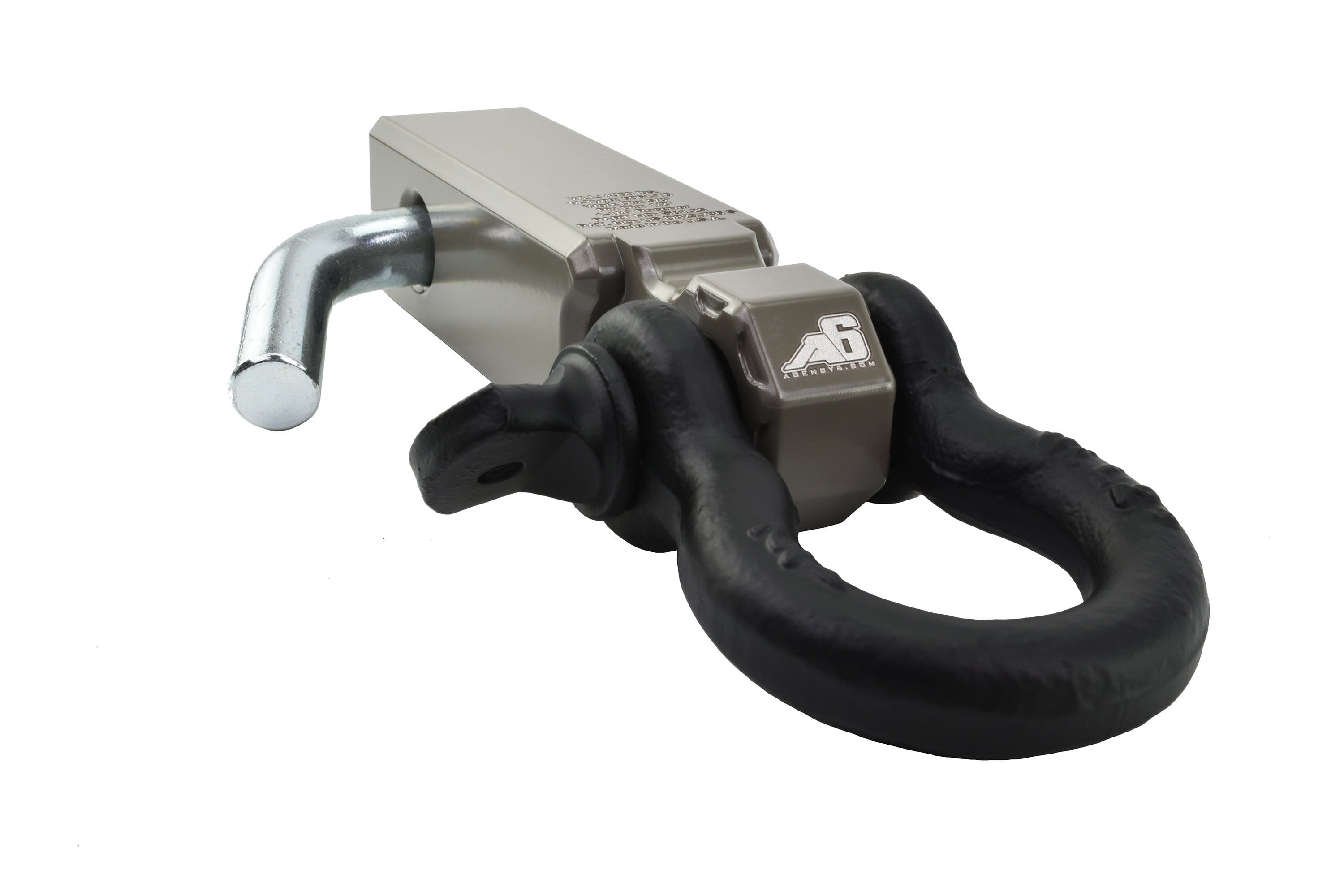 Agency 6 - Shackle Block 1.25" Assembly - Earth Grey