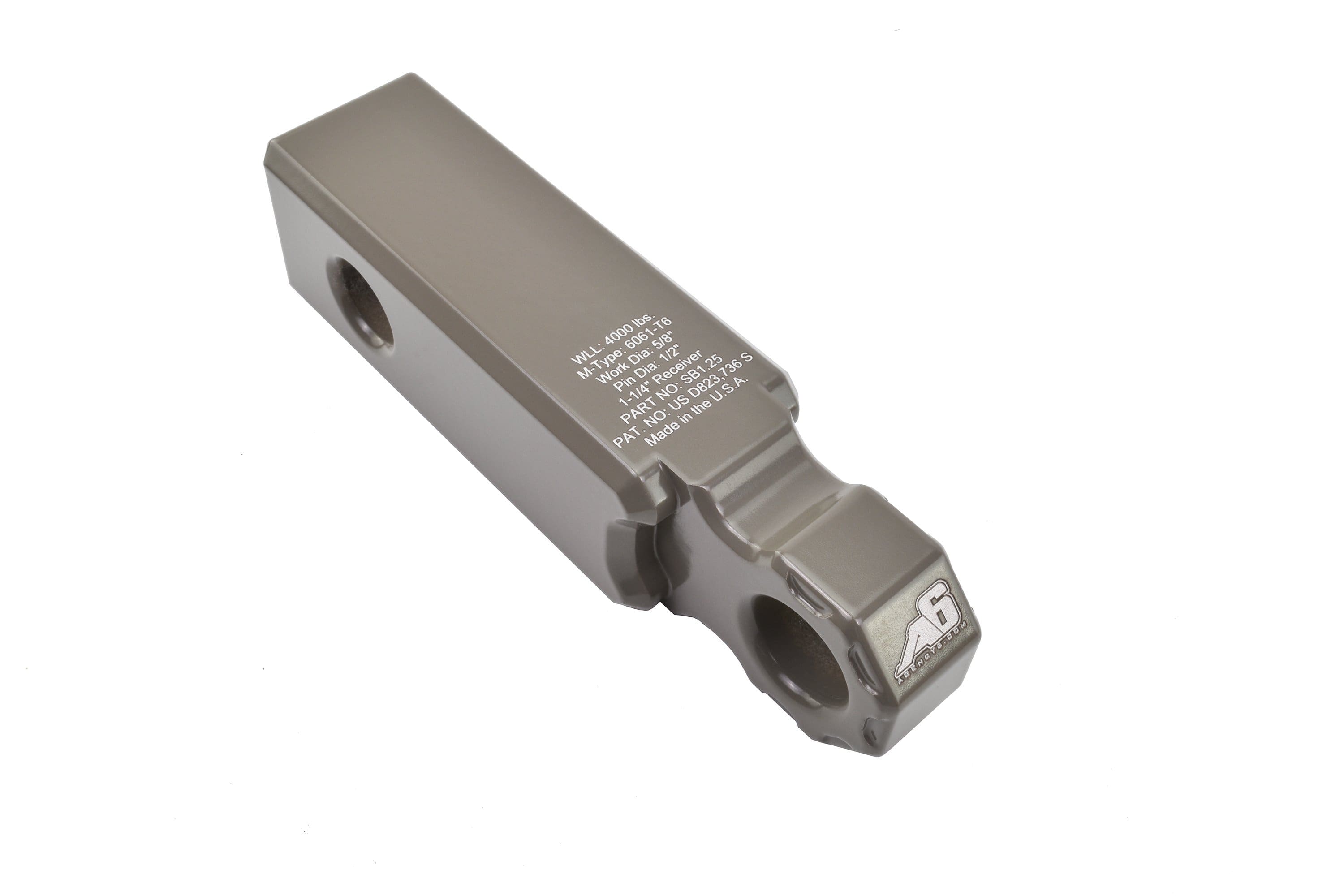 Agency 6 - Shackle Block 1.25" Assembly - Earth Grey