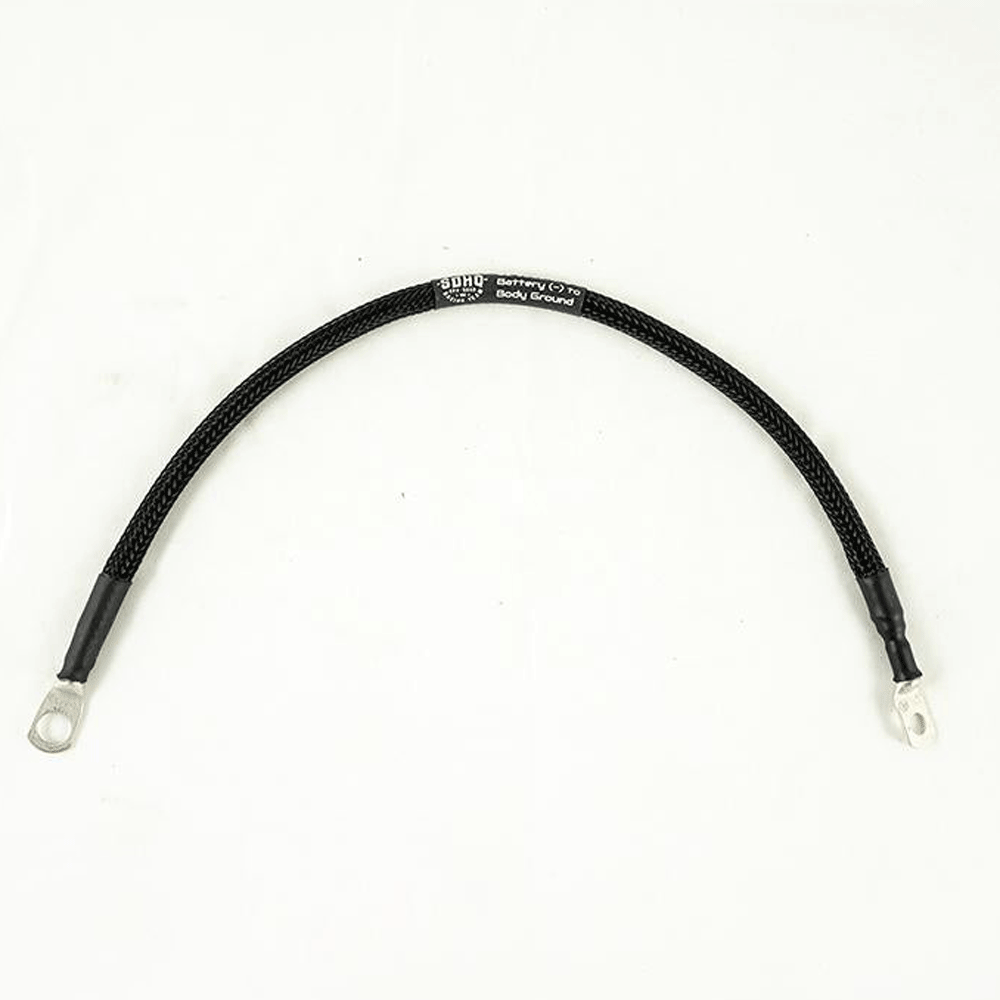 SDHQ - 6GA Negative Battery to Body 16" Ground Cable - Toyota Tacoma (2005-2023)