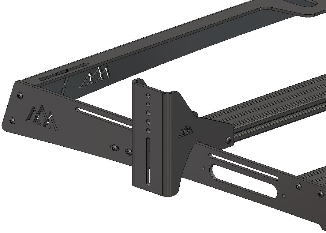Backwoods Adventure Mods - HD Awning Brackets for DRIFTR Roof Racks