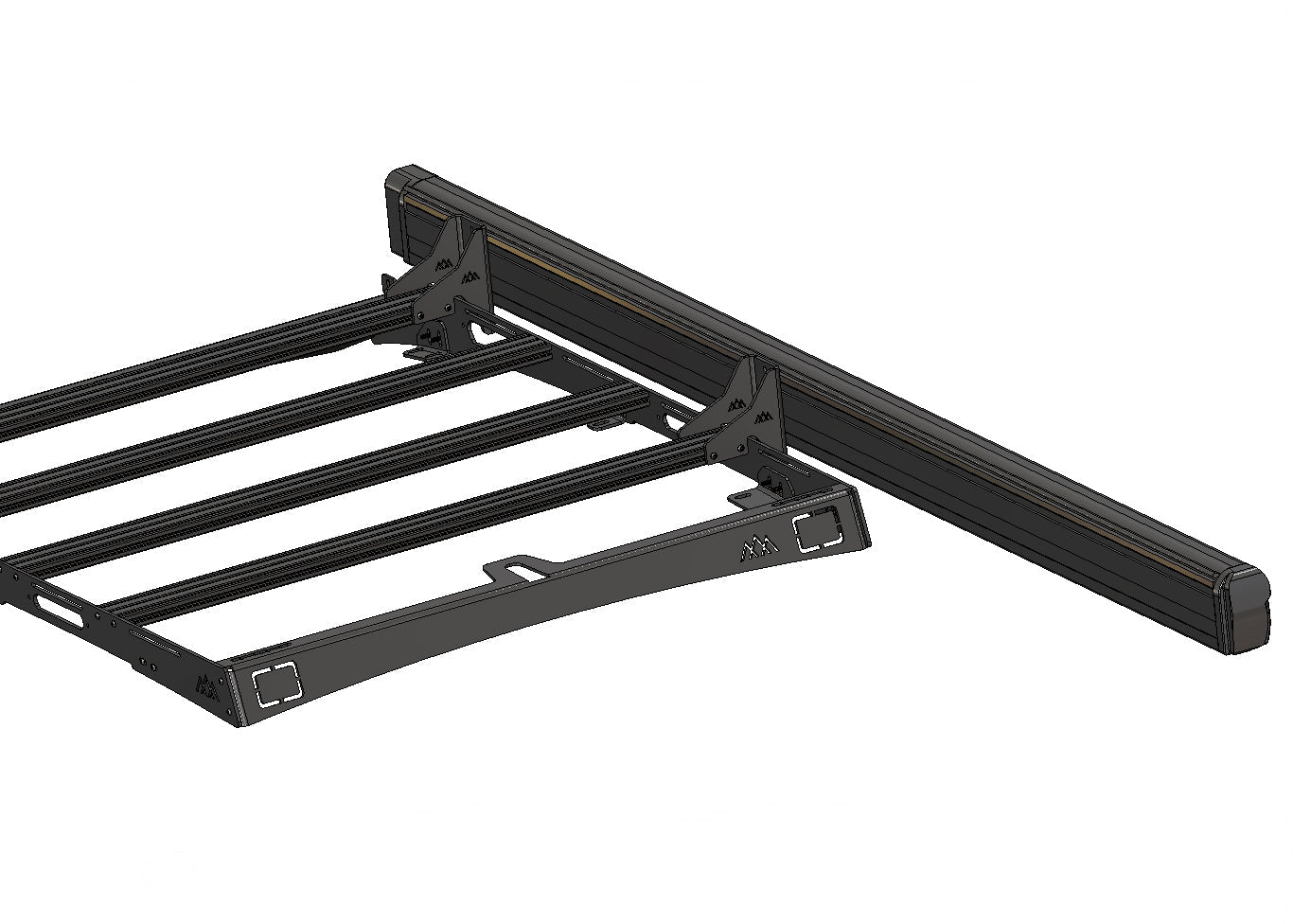 Backwoods Adventure Mods - HD Awning Brackets for DRIFTR Roof Racks