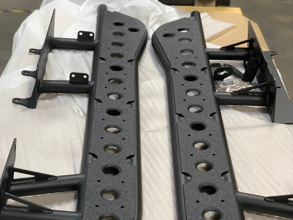 Cali Raised LED - Step Edition Bolt On Rock Sliders - Toyota 4Runner (2010-2024)