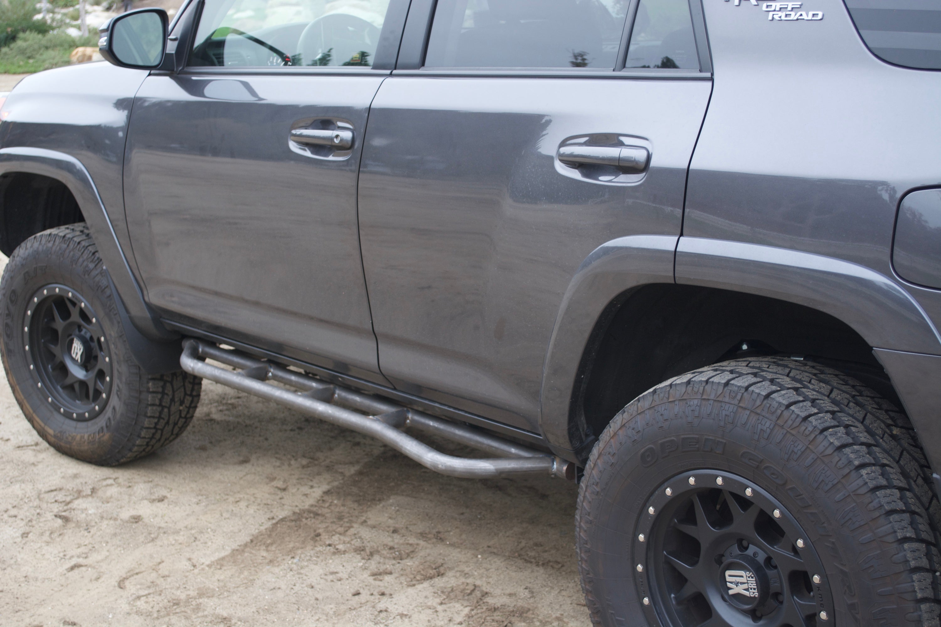 Cali Raised LED - Step Edition Bolt On Rock Sliders - Toyota 4Runner (2010-2024)