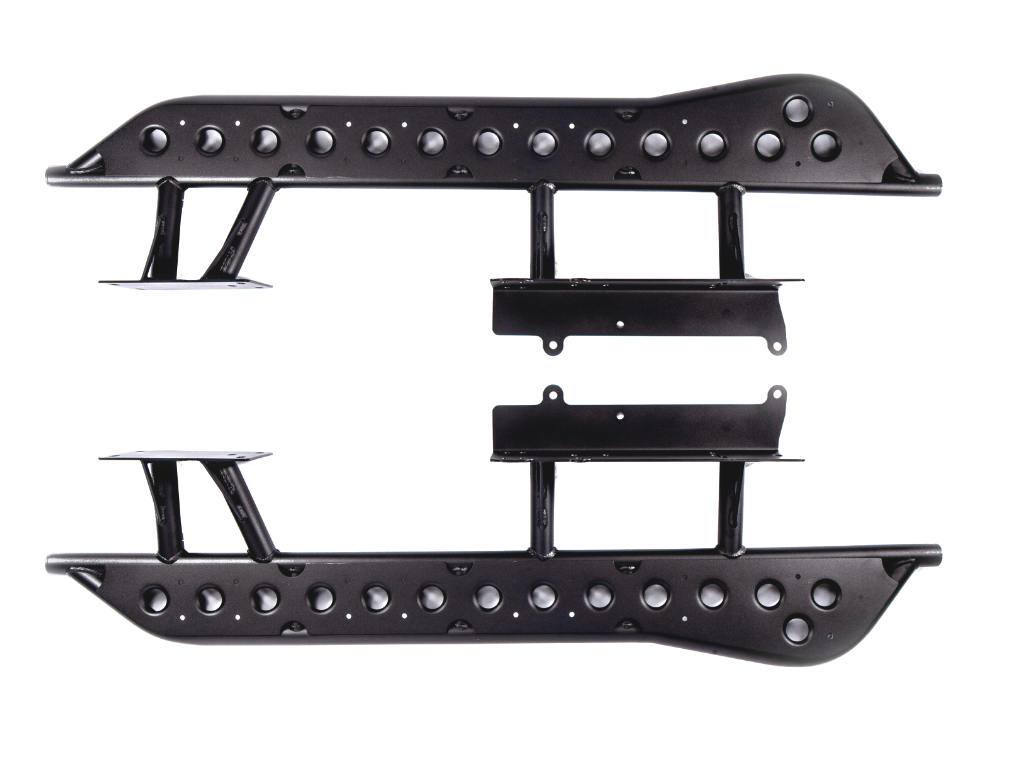 Cali Raised LED - Step Edition Bolt On Rock Sliders - Toyota 4Runner (2010-2024)