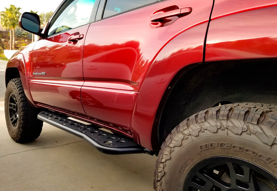 Cali Raised LED - Step Edition Bolt On Rock Sliders - Toyota 4Runner (2010-2024)