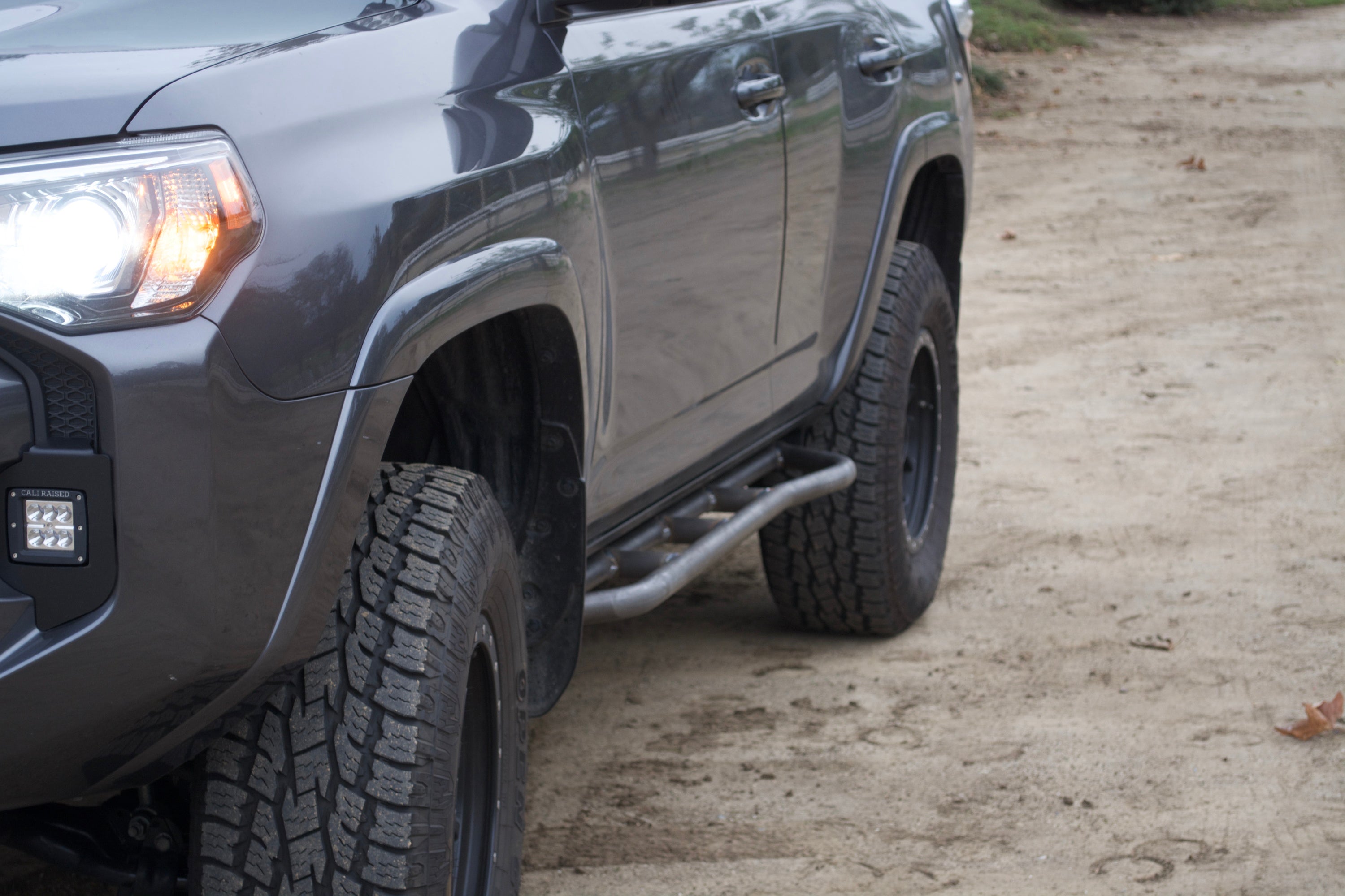 Cali Raised LED - Step Edition Bolt On Rock Sliders - Toyota 4Runner (2010-2024)