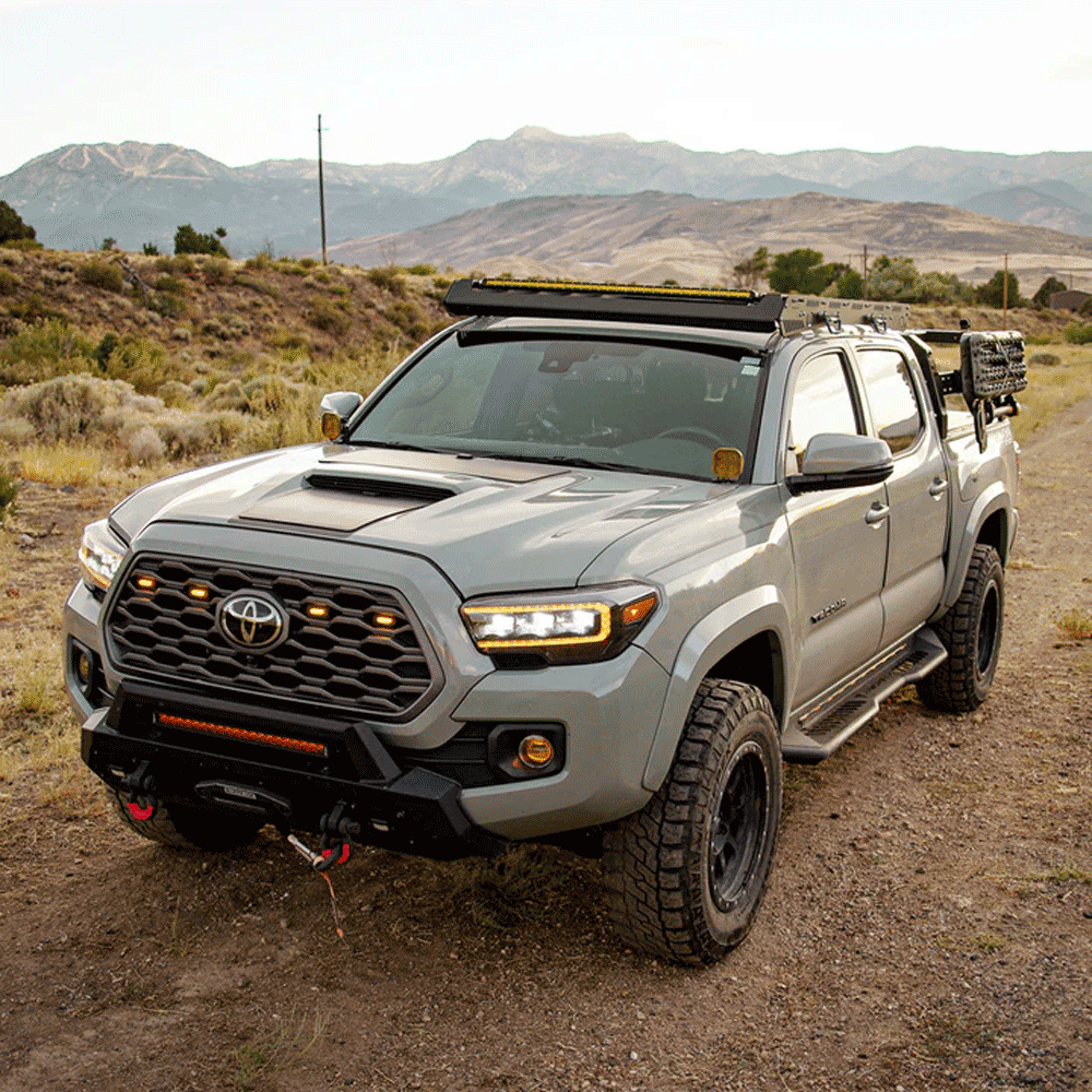 Lensun Solar - 46W Hood Solar Panel - TRD Off Road - Toyota Tacoma (2016-2023)