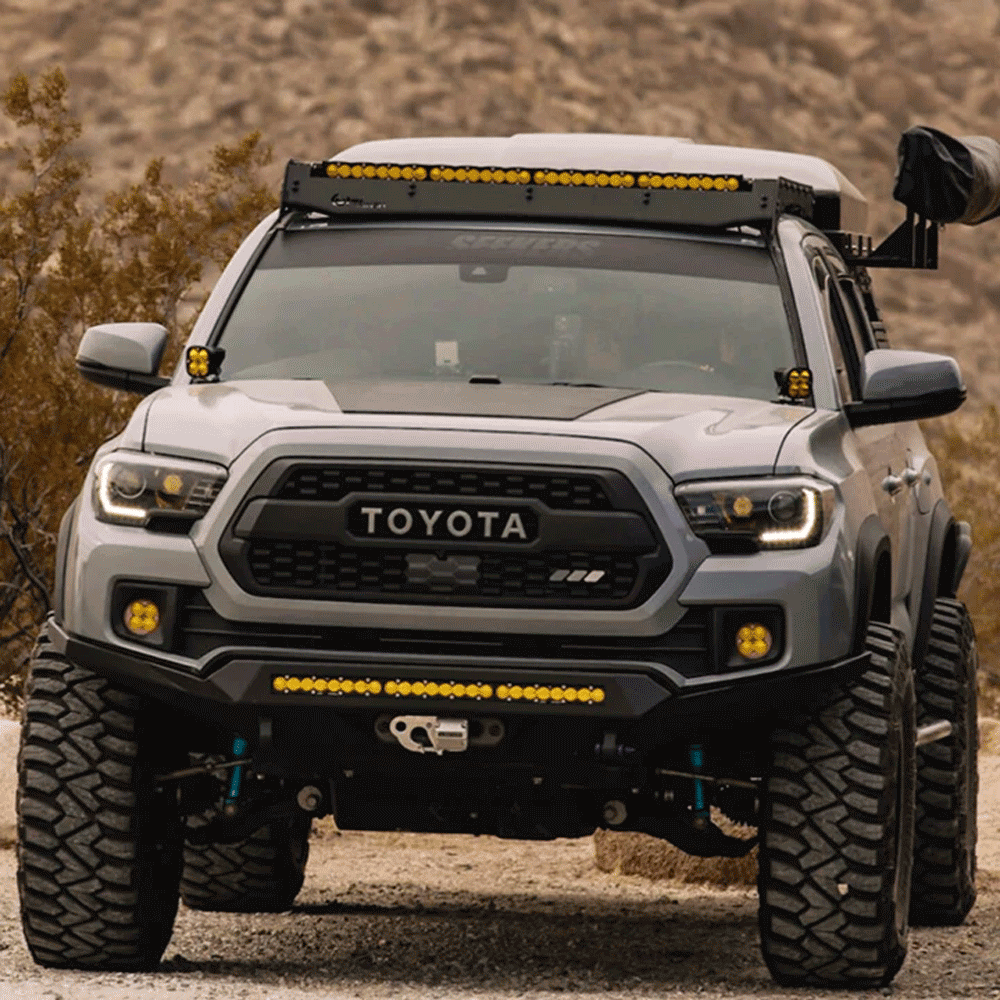 Lensun Solar - 90W Hood Flexible Solar Panel - Toyota Tacoma (2016-2023)