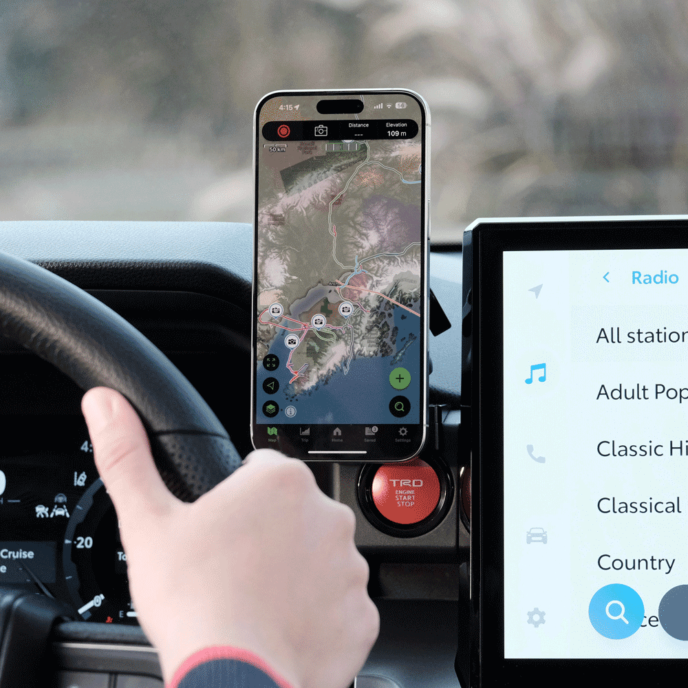 Offroam - MagSafe Phone Mount - Toyota Tacoma (2024-2025), 4Runner (2025)