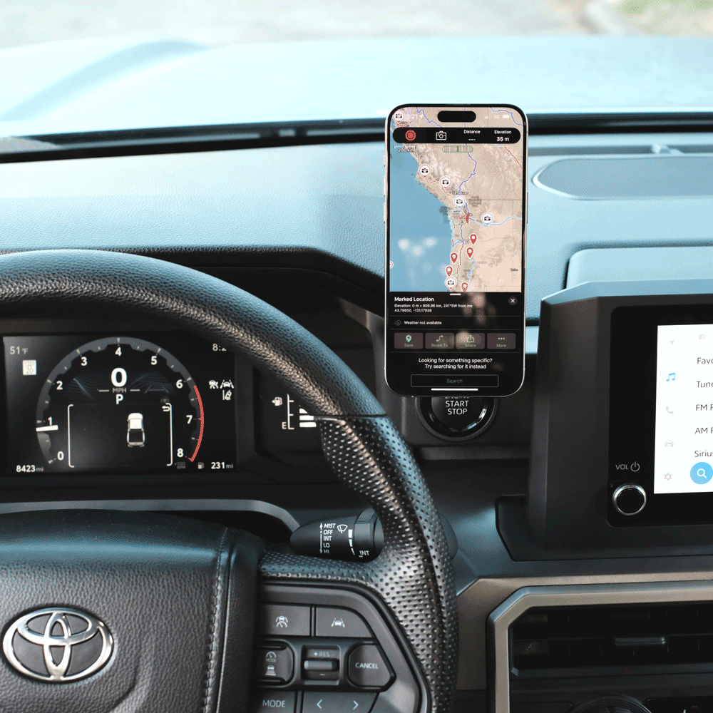 Offroam - MagSafe Phone Mount - Toyota Tacoma (2024-2025), 4Runner (2025)