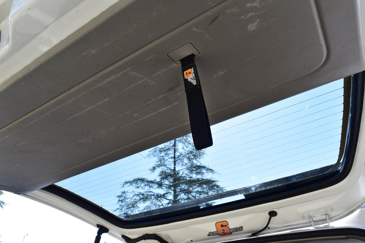 Agency 6 - Rear Lift Gate Hatch Pull Assist Strap (BLACK) - (3rd/4th GEN) Toyota 4Runner