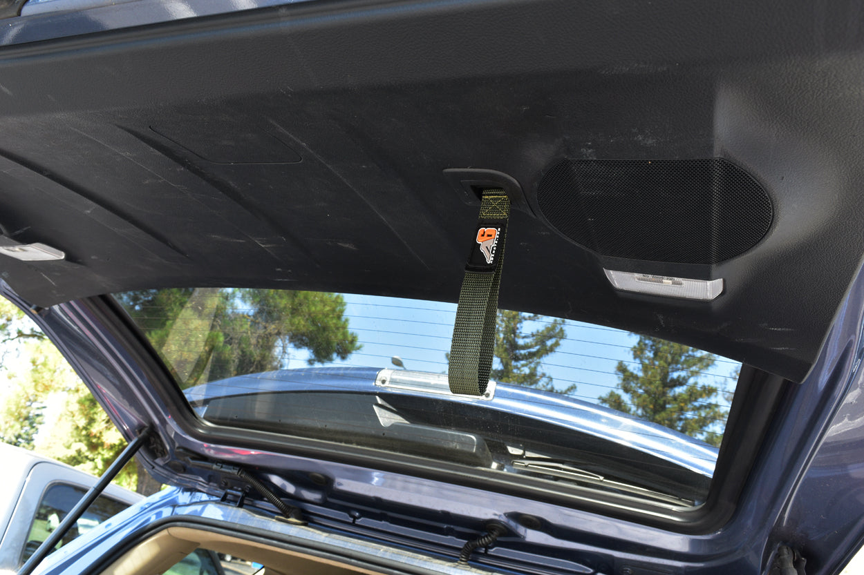 Agency 6 - Rear Lift Gate Hatch Pull Assist Strap (OD GREEN) - (5TH GEN) Toyota 4Runner