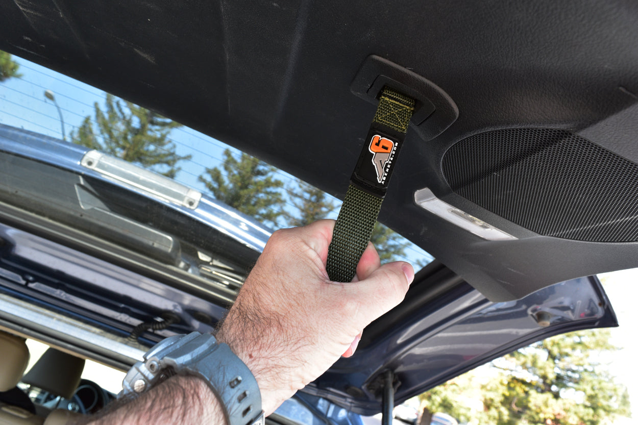 Agency 6 - Rear Lift Gate Hatch Pull Assist Strap (OD GREEN) - (5TH GEN) Toyota 4Runner