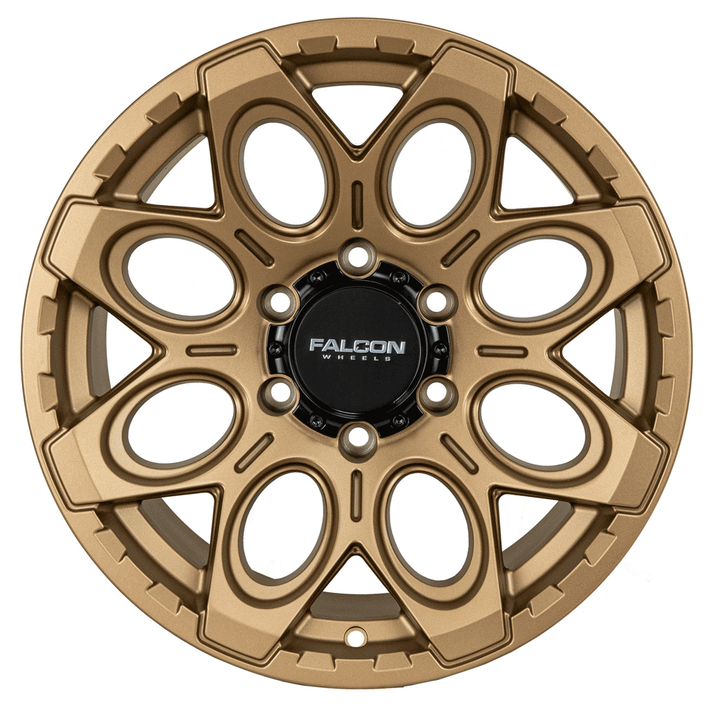 Falcon Wheels - T6 Diablo - Matte Bronze