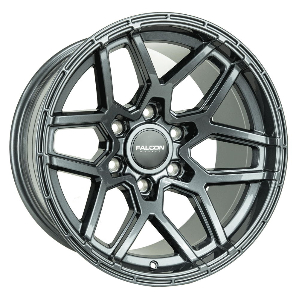 Falcon Wheels - T9 "Atlas" Gloss Gunmetal