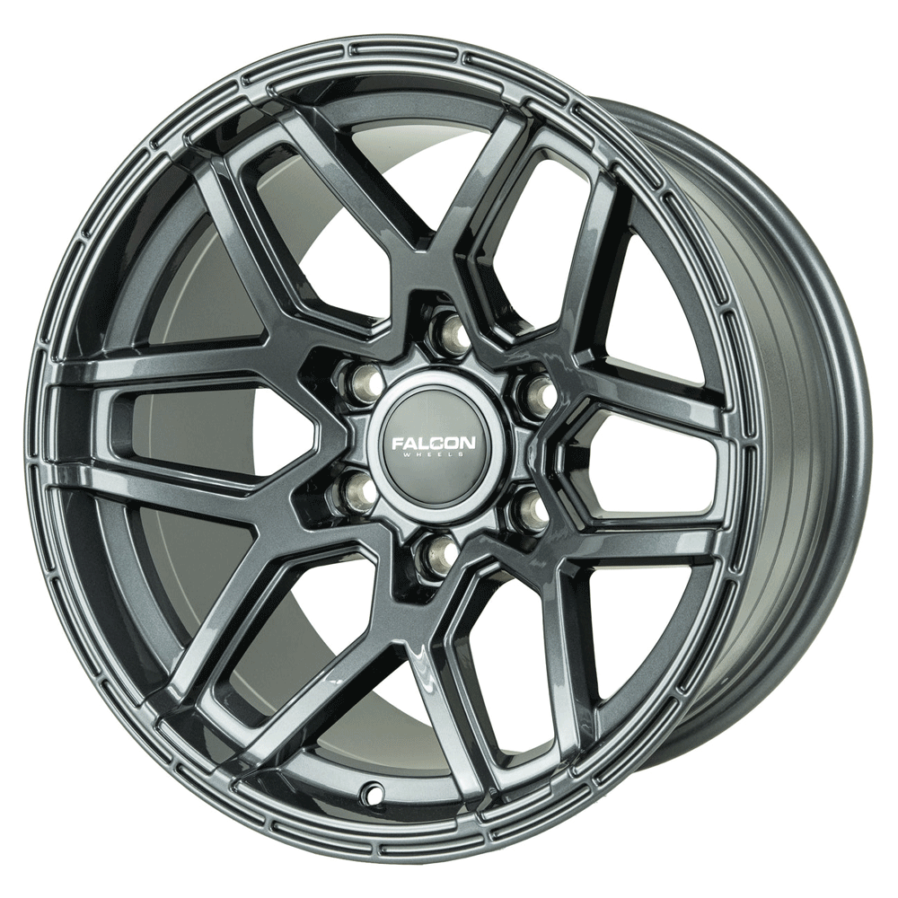 Falcon Wheels - T9 "Atlas" Gloss Gunmetal
