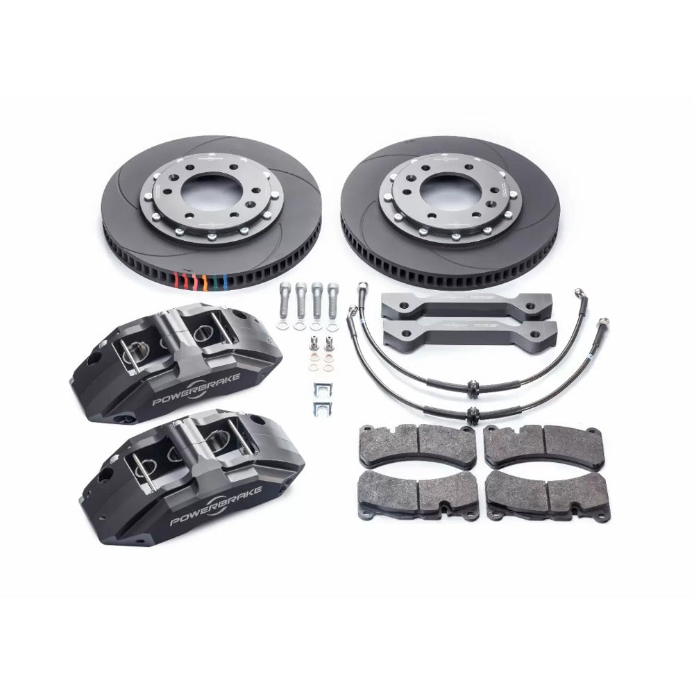Powerbrake - X-Line Big Brake Kits - Grey - Toyota Tundra (2016-2021)