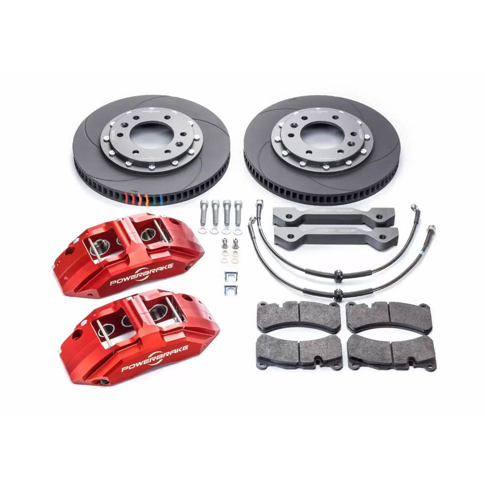 Powerbrake - Stage-2 Big Brake Kit - Red - Toyota Tundra (2016-2021)