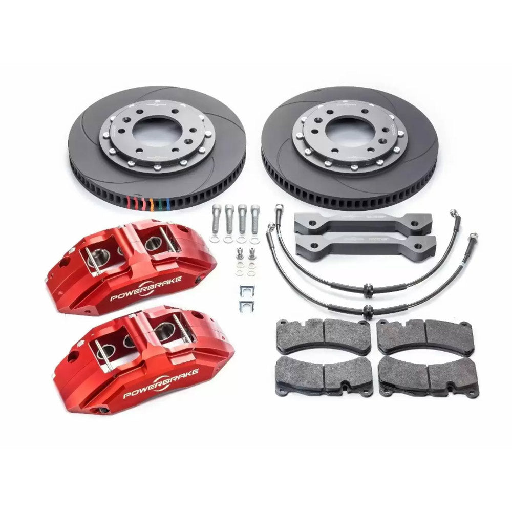 Powerbrake - Stage-2 Big Brake Kit - Red - Toyota Tundra (2022+)