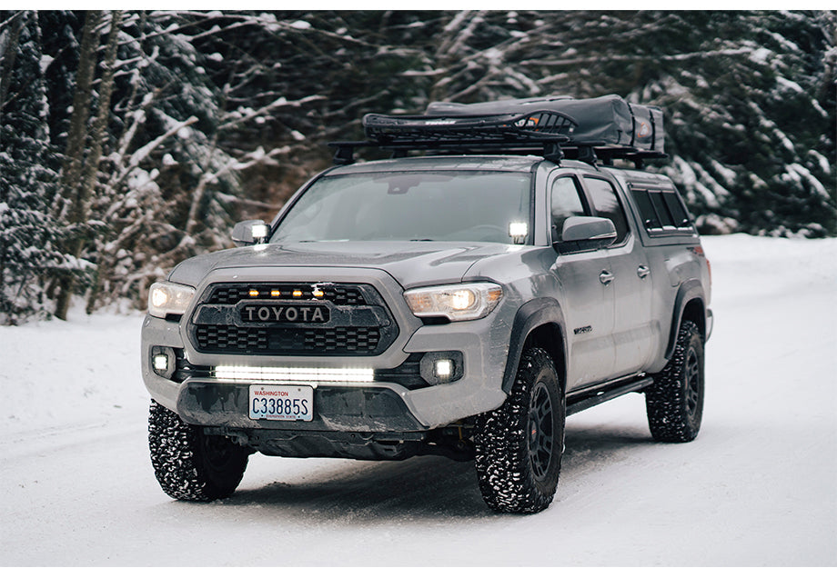 Cali Raised LED - Trail Edition Rock Sliders - Toyota Tacoma (2005-2023)