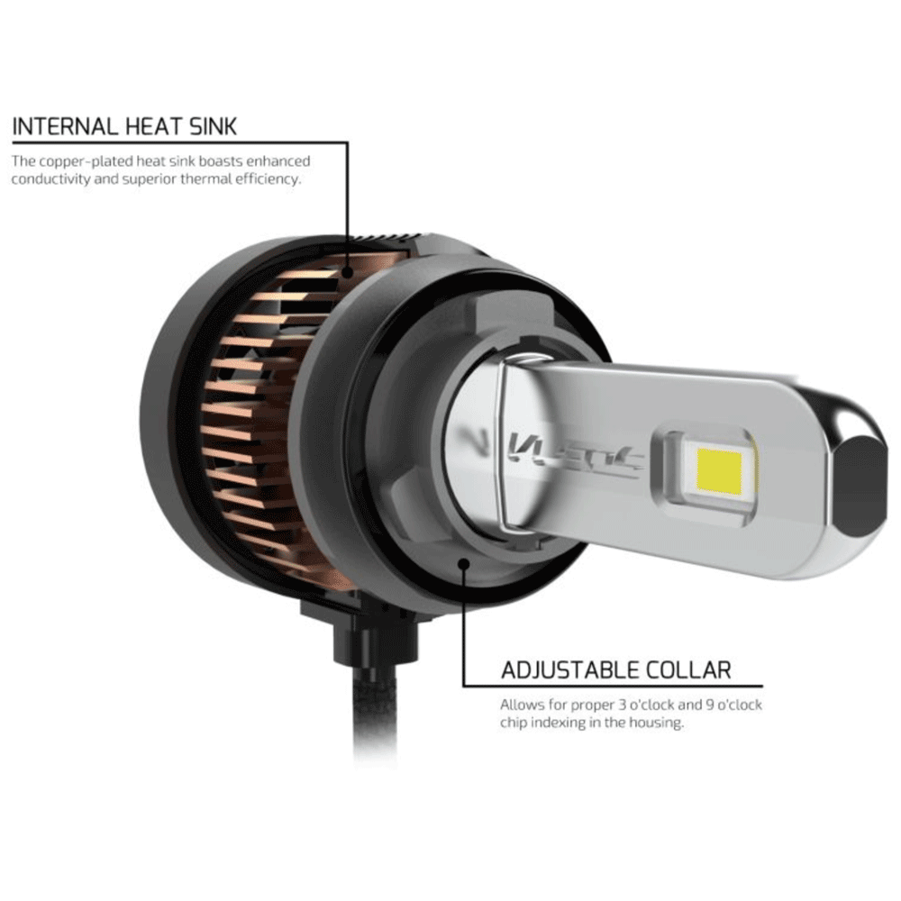 VLEDS - V35 Monochrome Series H11 H8 H9