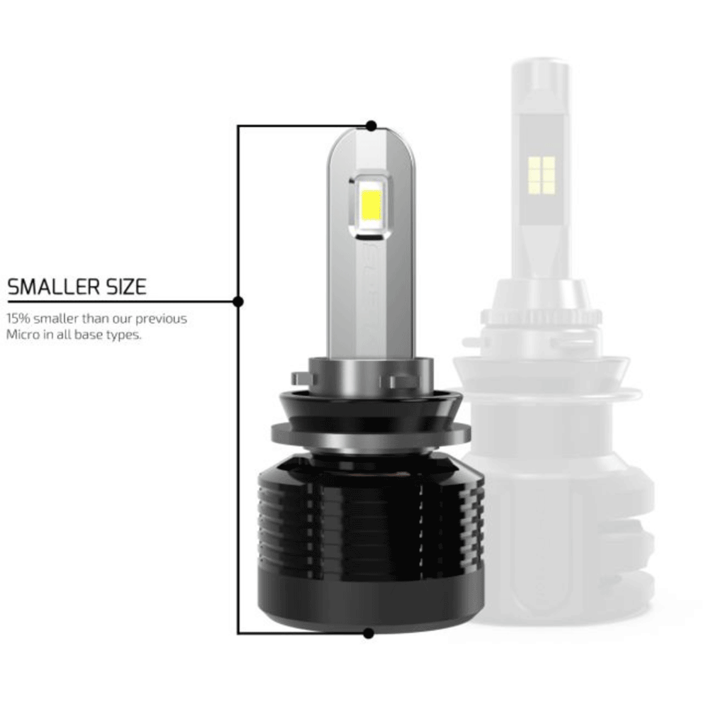 VLEDS - V35 Monochrome Series H11 H8 H9
