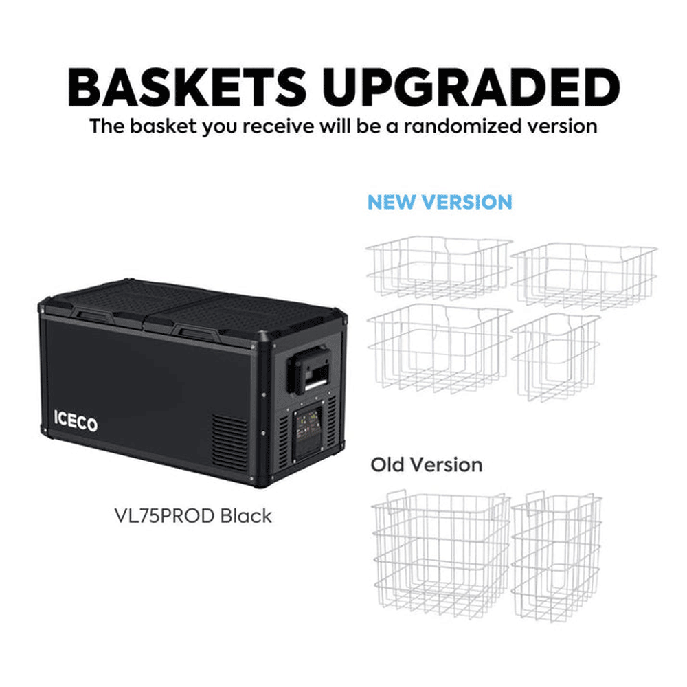 ICECO - VL75ProD 12V Heavy Duty Freezer - 75 LT