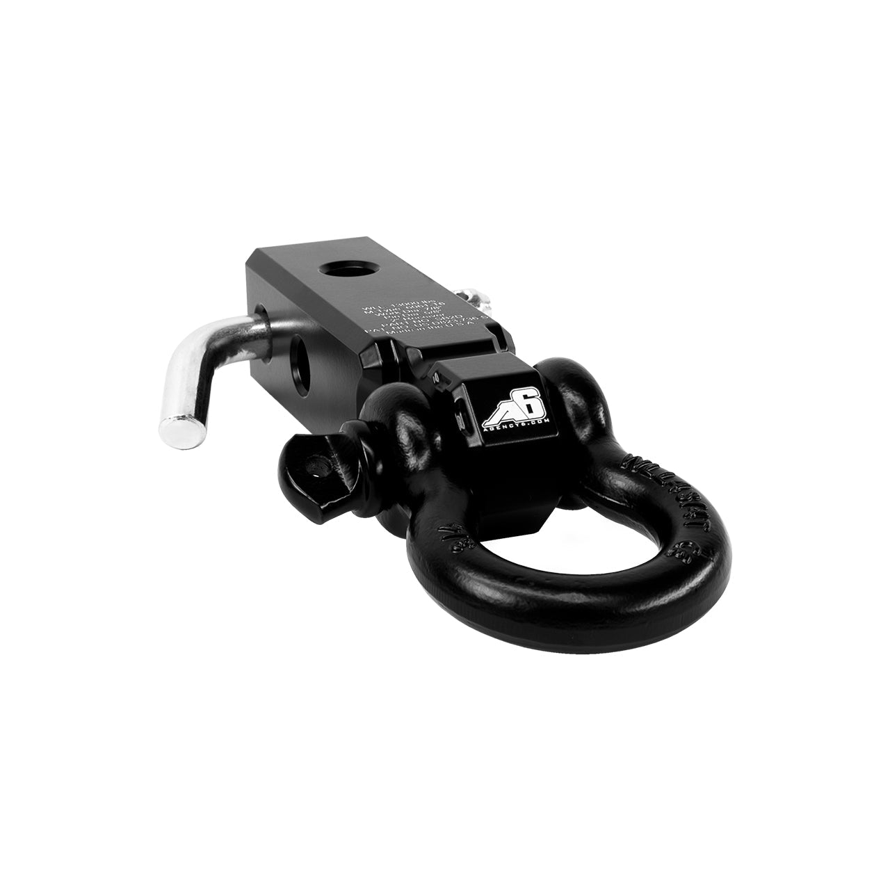 Agency 6 - Shackle Block 2" Assembly - Black