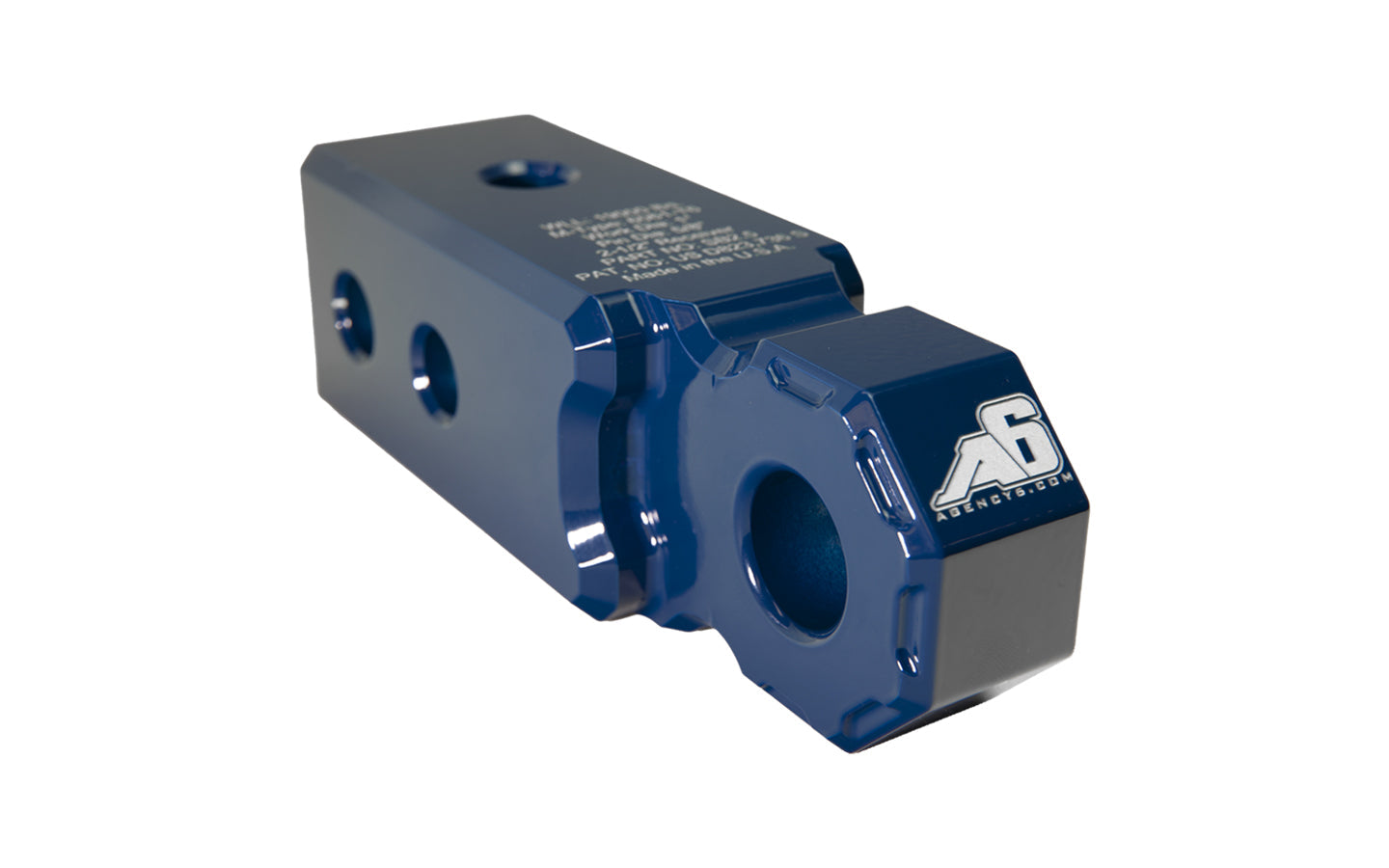 Agency 6 - Shackle Block 2.5" - Blue