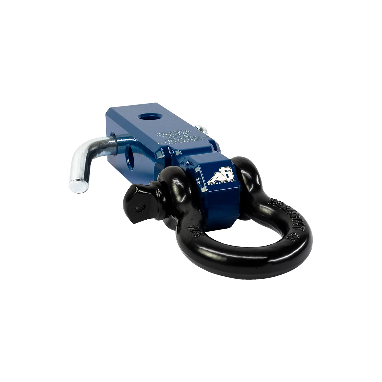 Agency 6 - Shackle Block 2" Assembly - Blue