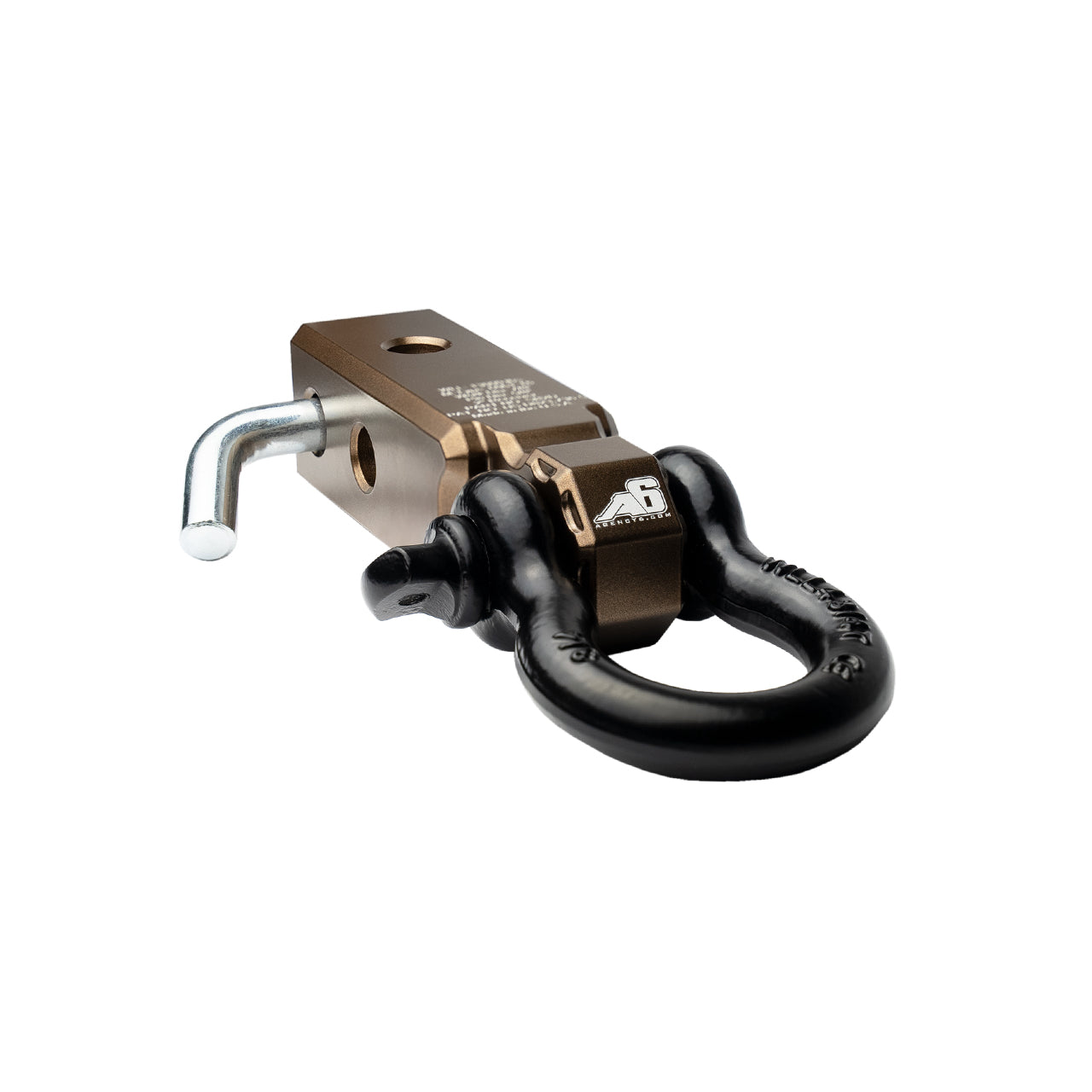 Agency 6 - Shackle Block 2" Assembly - Bronze